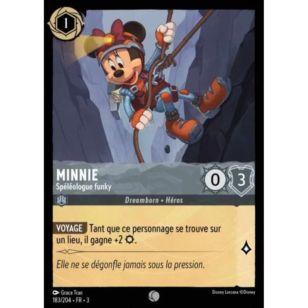 Minnie, Funky Speleologist – 183/204 – ITI – Les Terres d'Encres – Brillante – Premium – Französisch