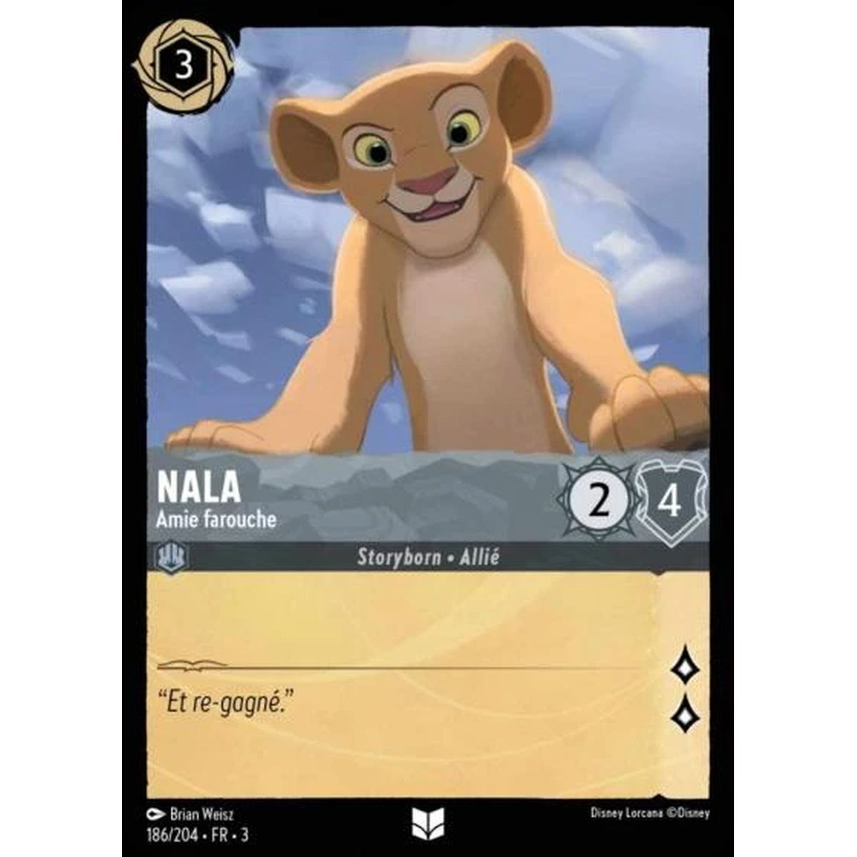 Nala, Fierce Friend – 186/204 – ITI – Les Terres d'Encres – Brillante – Premium – Französisch