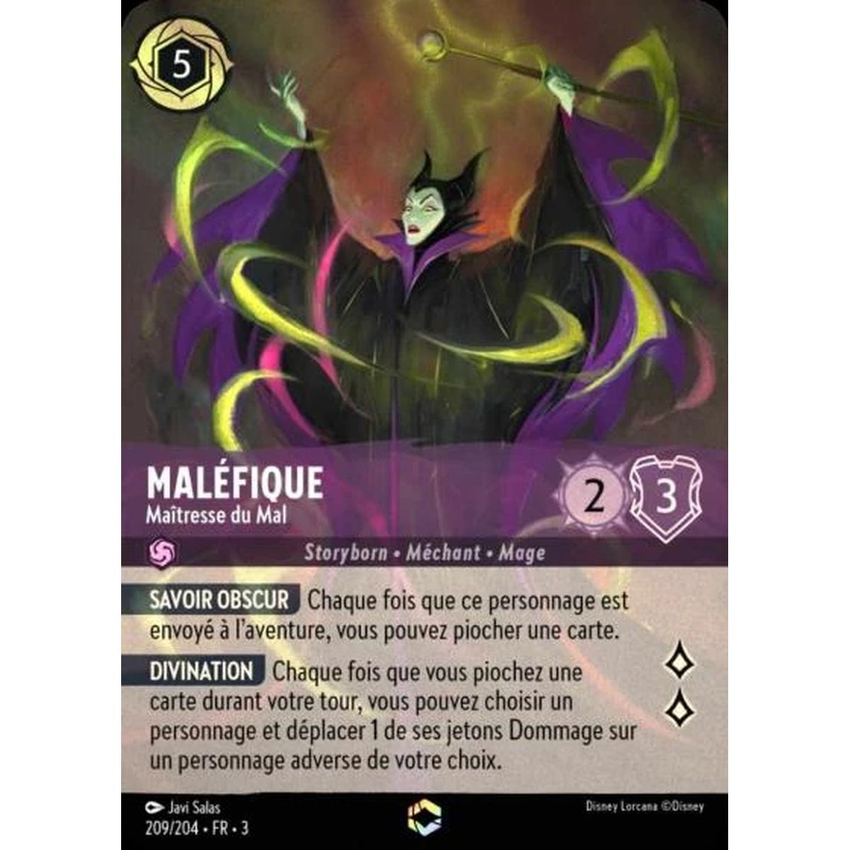 Maleficent, Herrin des Bösen – 209/204 – ITI – Les Terres d'Encres – Enchanté – Französisch