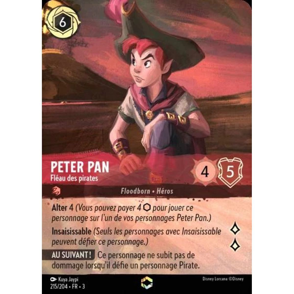 Item Peter Pan, Fluch der Piraten – 215/204 – ITI – Les Terres d'Encres – Enchanté – Französisch