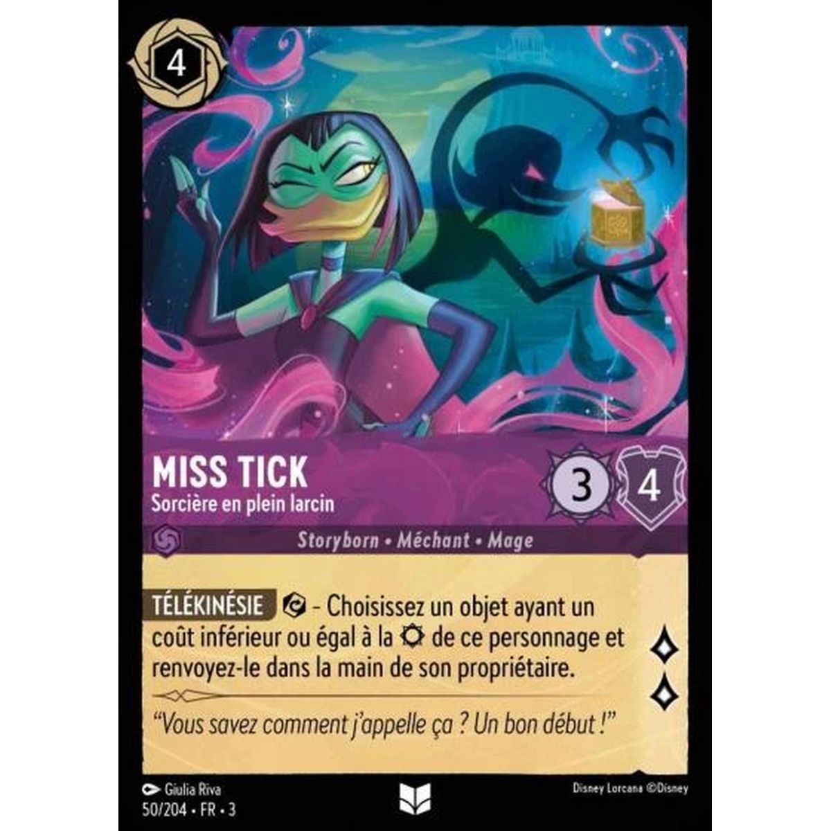 Miss Tick, Hexe auf frischer Tat - 50/204 - ITI - Les Terres d'Encres - Brillante - Premium - Französisch