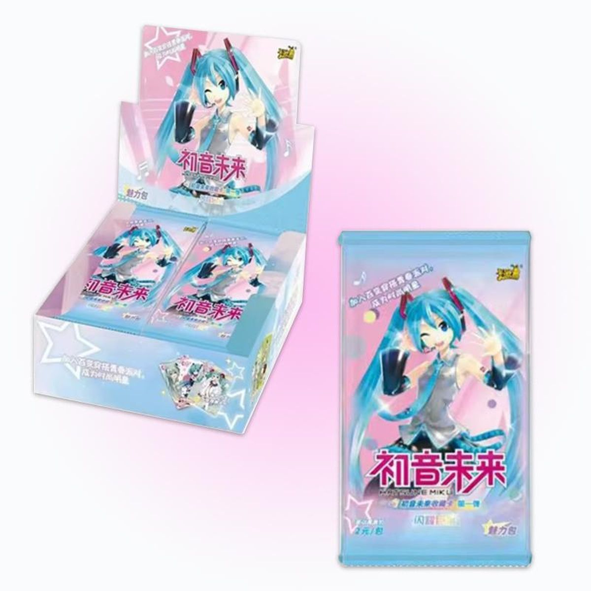 Kayou 110 – Hatsune Miku Shining Superstar – Box mit 30 Boostern – Chinesisch