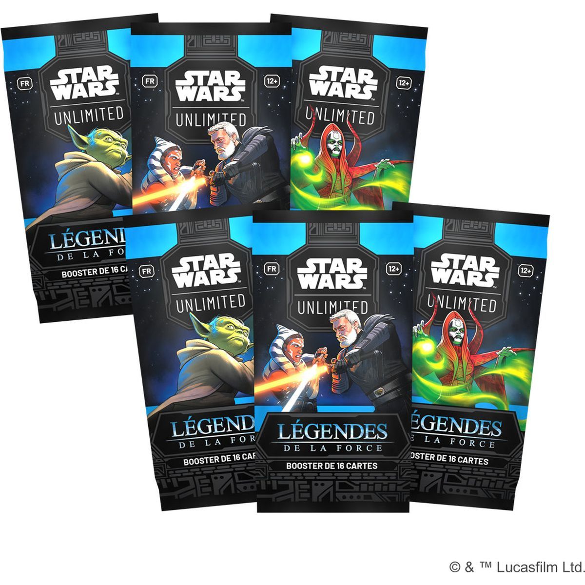 Vorschau-Kit – Star Wars Unlimited: Legends of the Force – FR