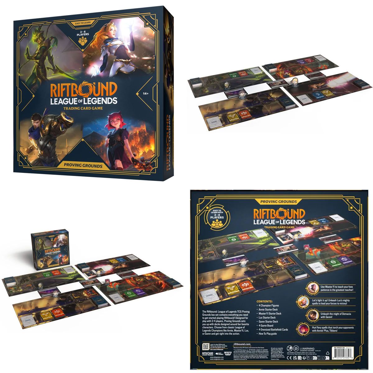 Starter Kit – Origins: Proving Ground – Riftbound League of Legends TCG – Englisch