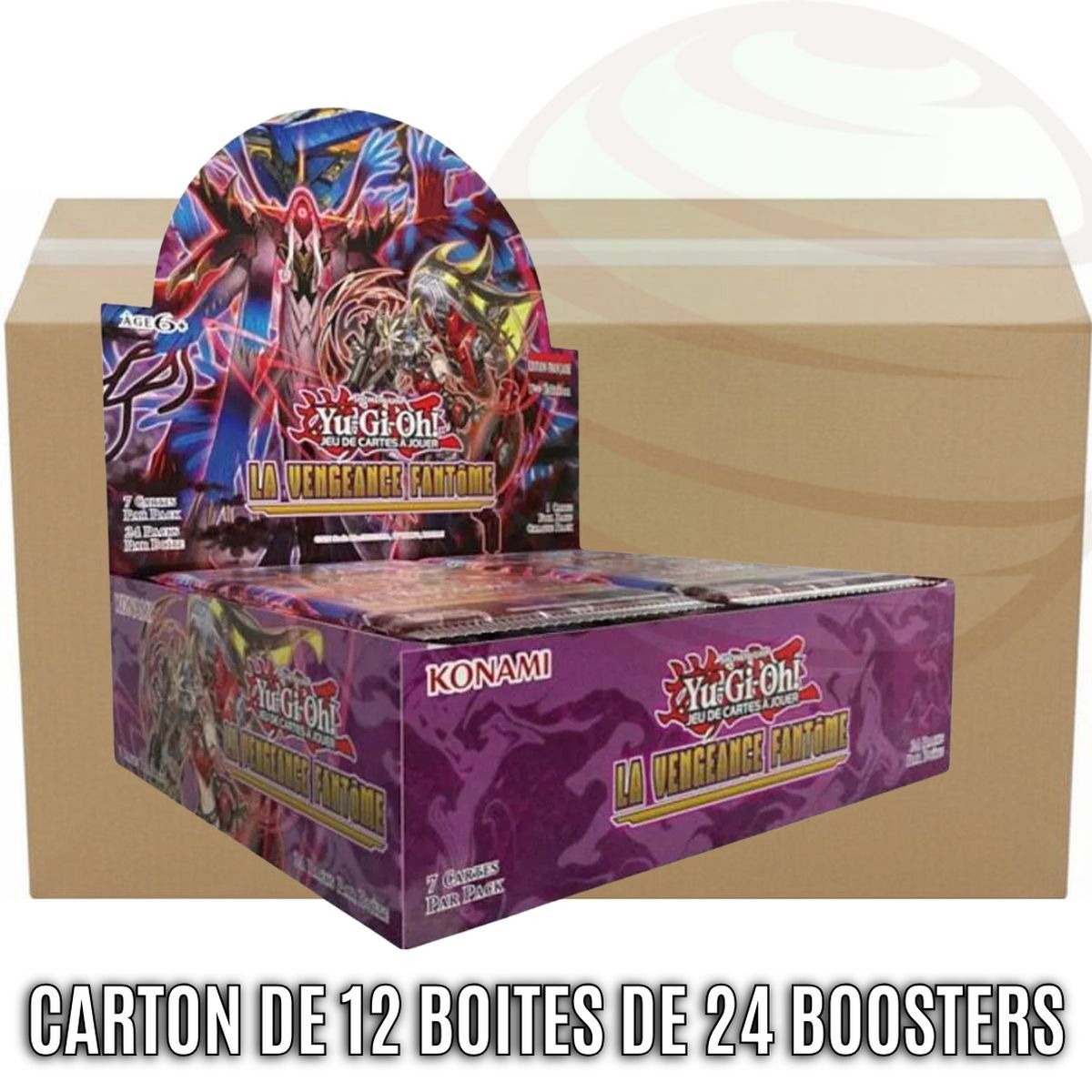 Konvolut von 12 Boxen mit je 24 Boostern – Phantom Revenge – Yu-Gi-Oh! – PHRE – FR