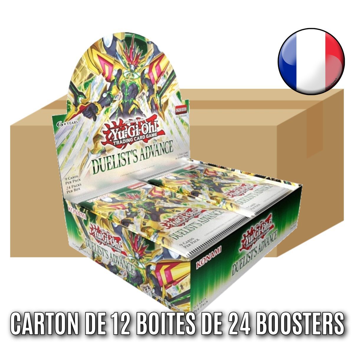 12er-Set Boxen mit je 24 Boostern – Duelist Evolution – Yu-Gi-Oh! - DUAD - FR
