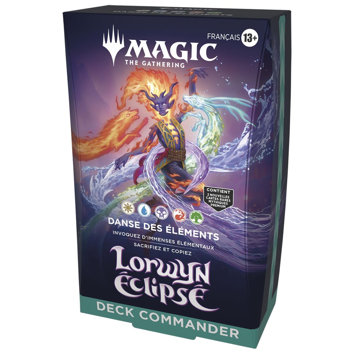 Lot mit 2 Commander-Decks – Lorwyn Eclipse – Magic The Gathering – FR