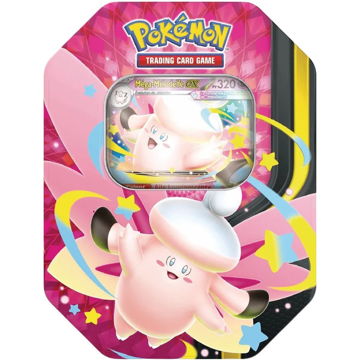 2er-Pack Pokébox – 8 Booster – Mega Moonlight: Mega Gengar EX & Mega Clefairy EX – Pokémon – FR