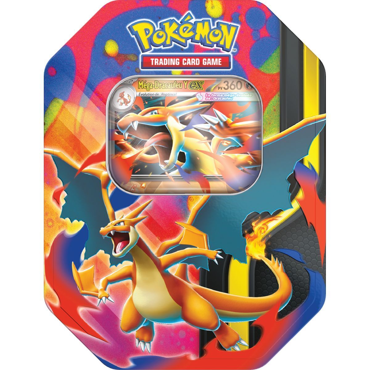 Konvolut aus 2 Pokéboxen – 8 Booster – Mega-Glurak EX (X & Y) – Pokémon – FR