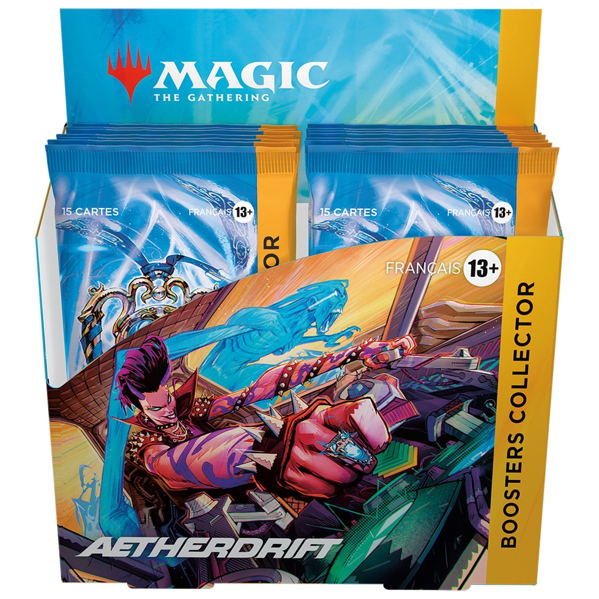 Magic The Gathering – Box mit 12 Boostern – Sammler – Aetherdrift – FR