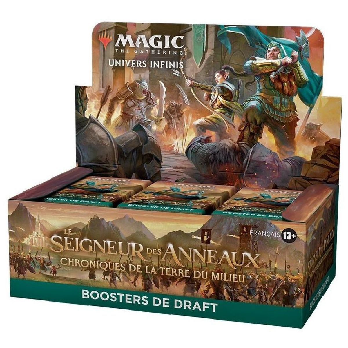 Item Magic The Gathering – Booster Box – Draft – Der Herr der Ringe: Chroniken von Mittelerde – FR