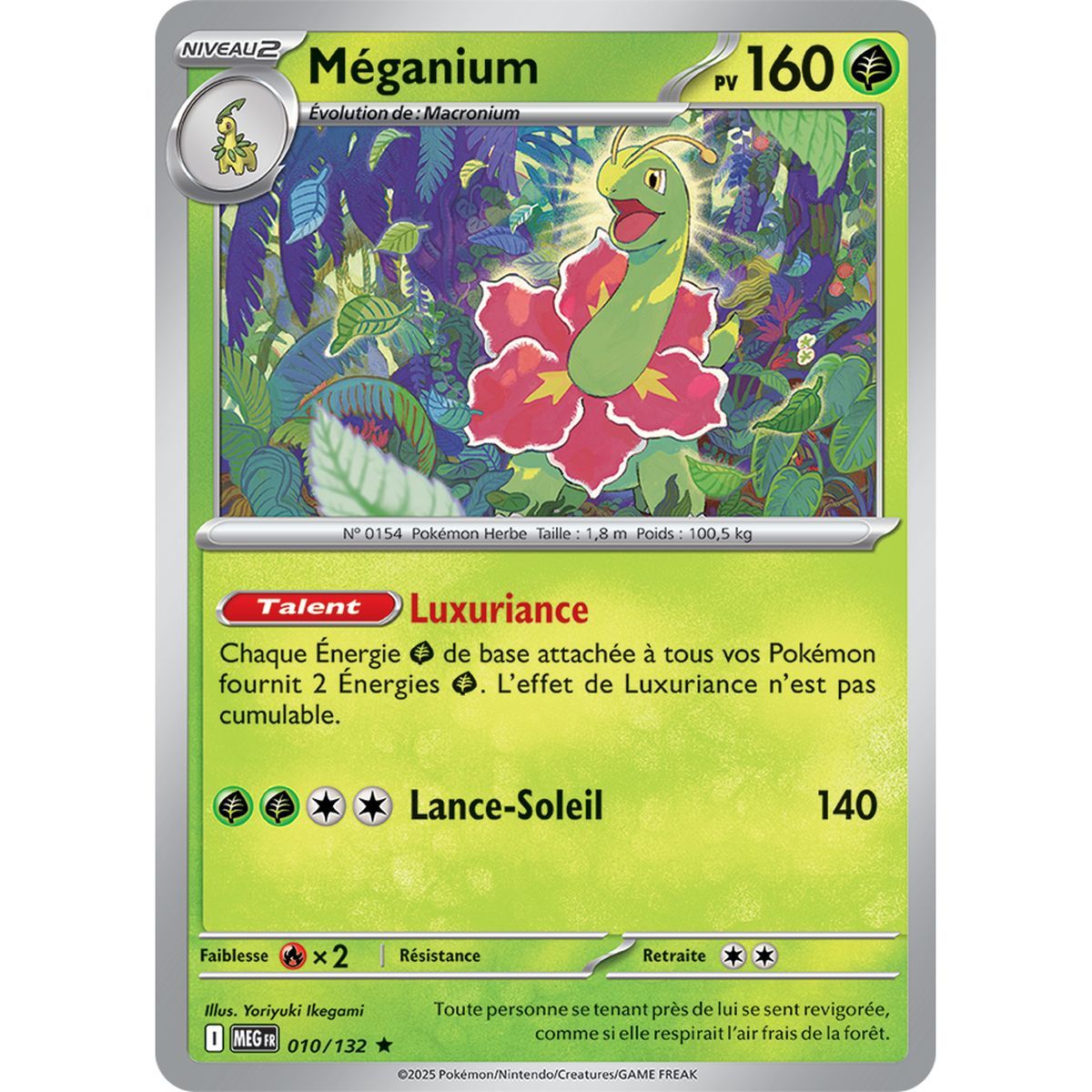 Meganium - Reverse 10/132 - Mega-Entwicklung