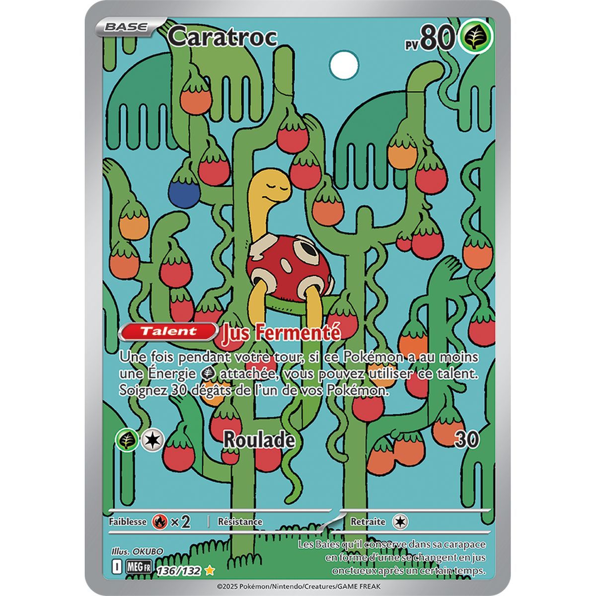 Item Shuckle – Seltene Illustration 136/132 – Mega-Entwicklung