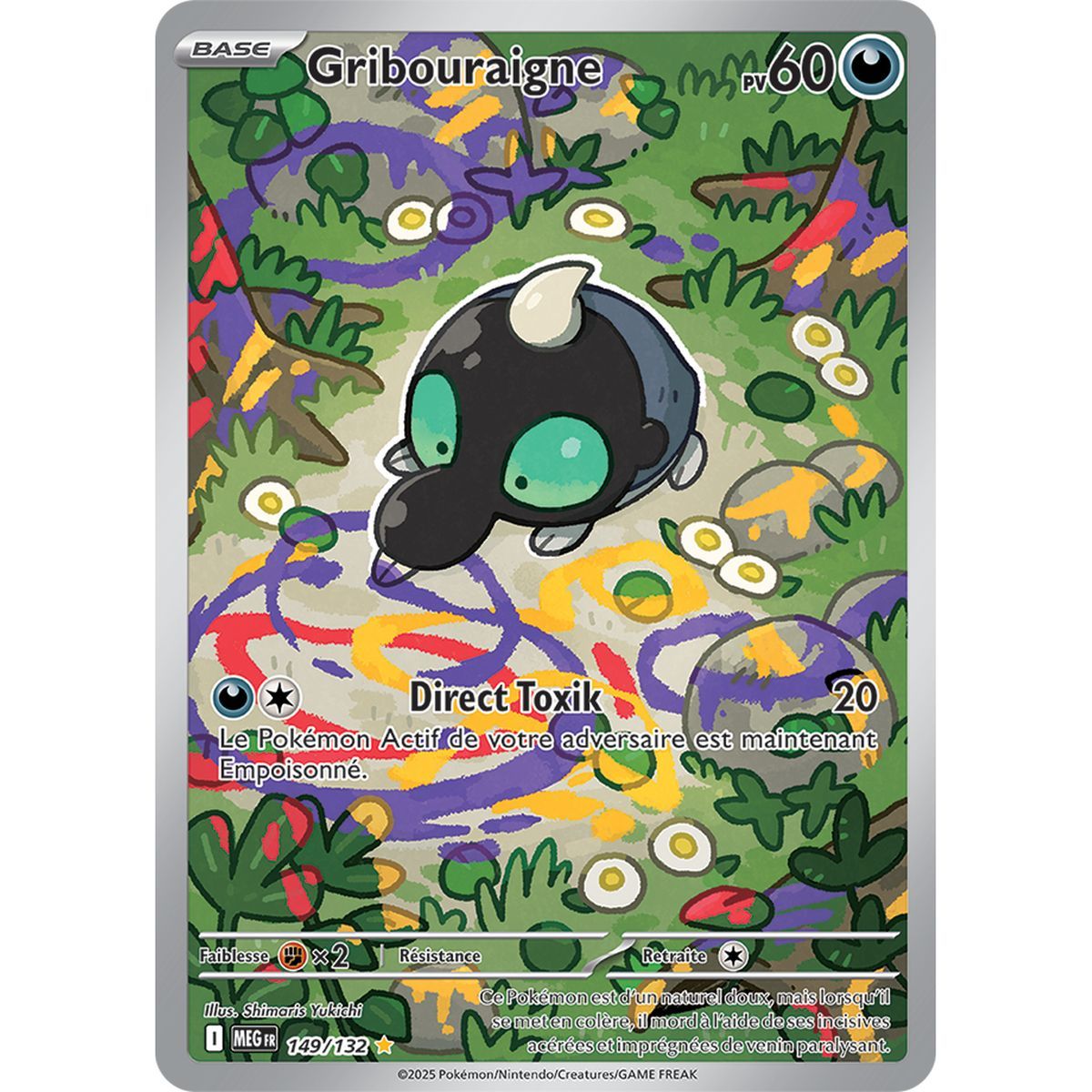 Gribouraigne – Seltene Illustration 149/132 – Mega Evolution