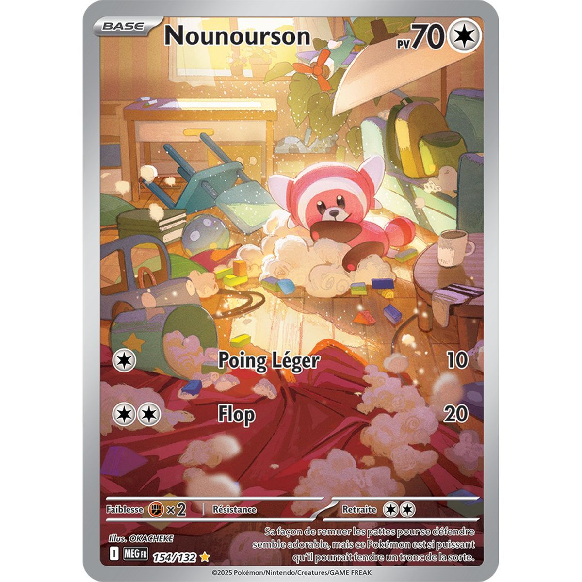 Nounourson – Seltene Illustration 154/132 – Mega-Entwicklung