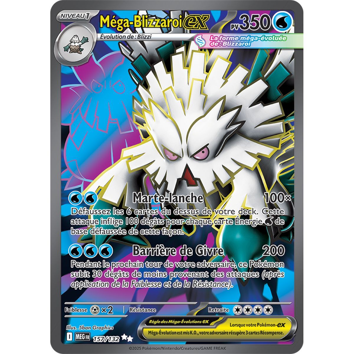Item Mega-Abomasnow-ex – Ultra Rare 157/132 – Mega-Entwicklung