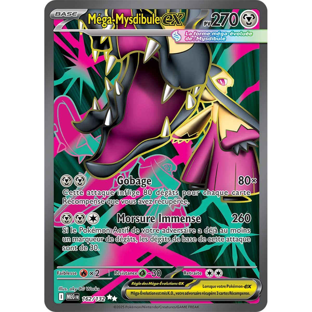 Mega-Mawile-ex – Ultra Rare 162/132 – Mega-Entwicklung