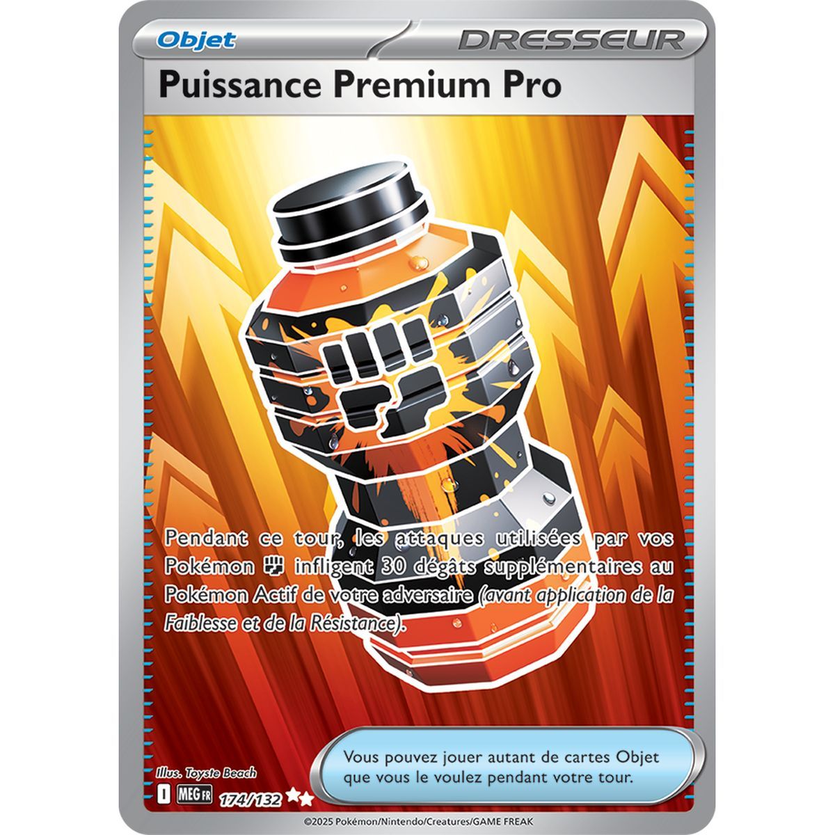 Item Premium Pro Power – Ultra Rare 174/132 – Mega-Entwicklung