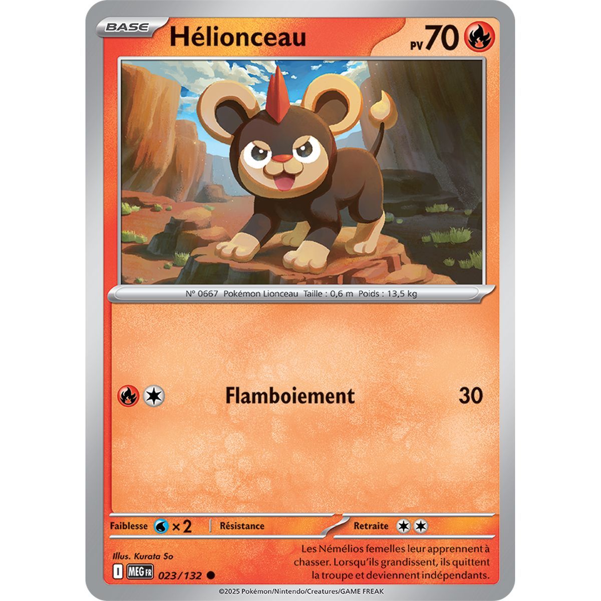Hélionceau - Commune 23/132 - Mega-Evolution