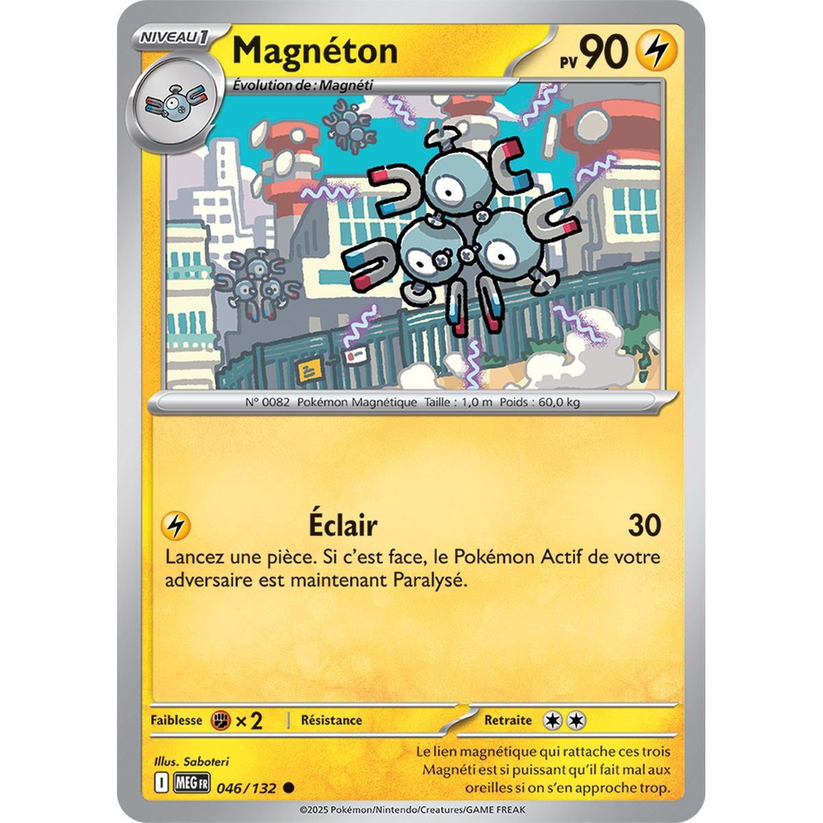 Magneton – Gewöhnlich 46/132 – Mega-Entwicklung