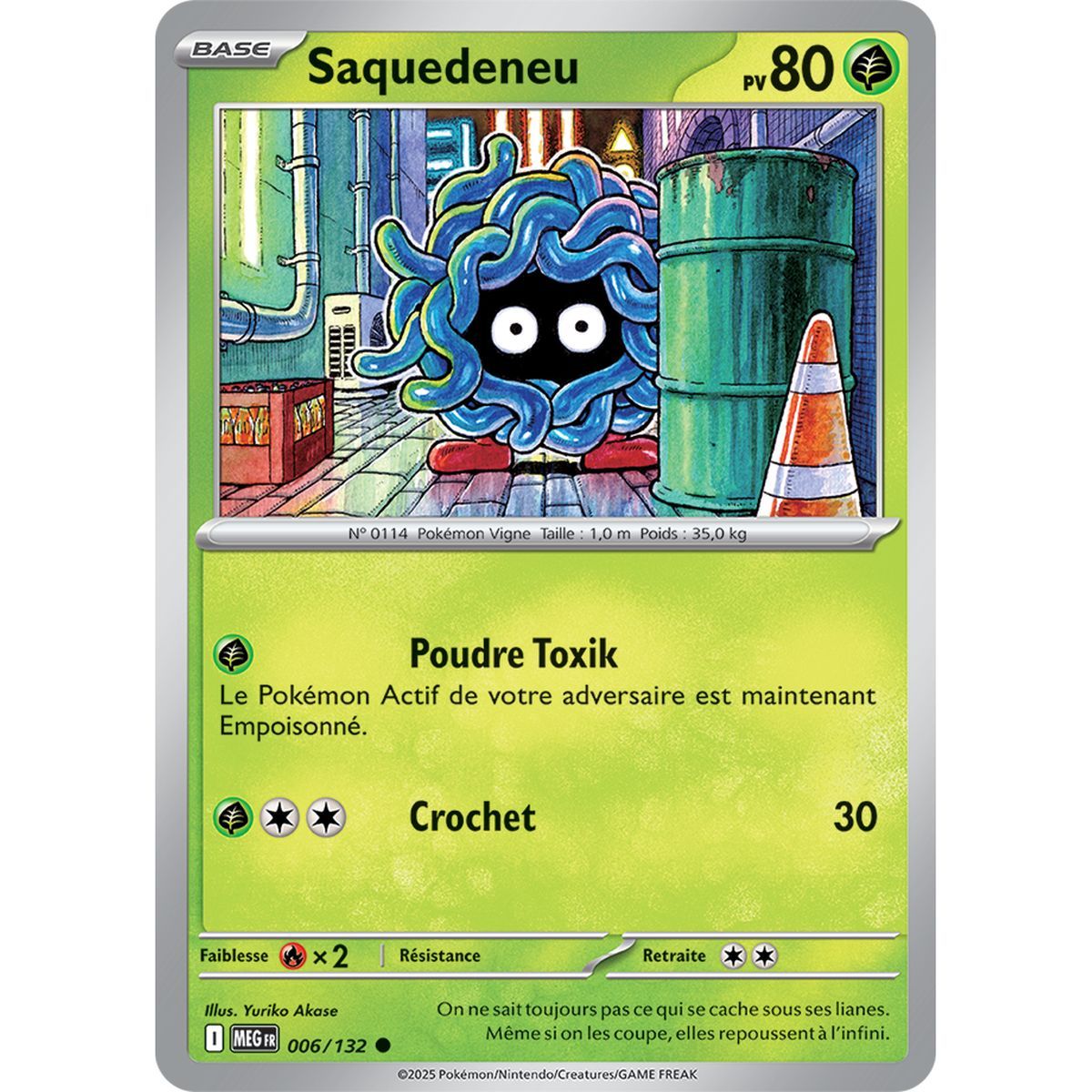 Tangela - Reverse 6/132 - Mega-Entwicklung