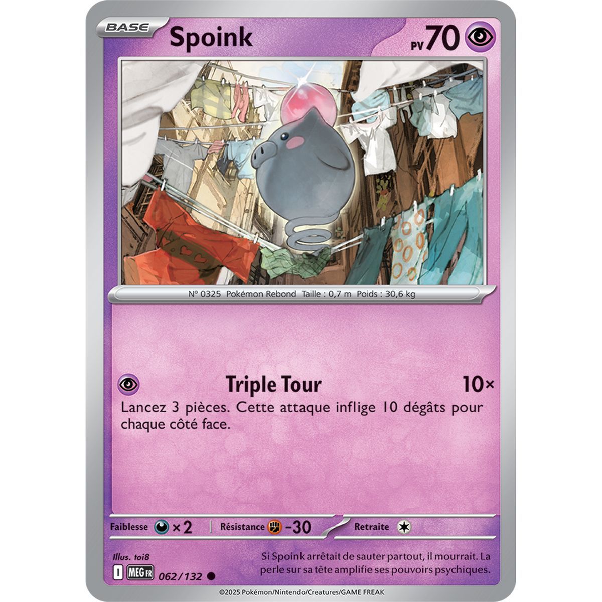 Spoink - Reverse 62/132 - Mega-Entwicklung