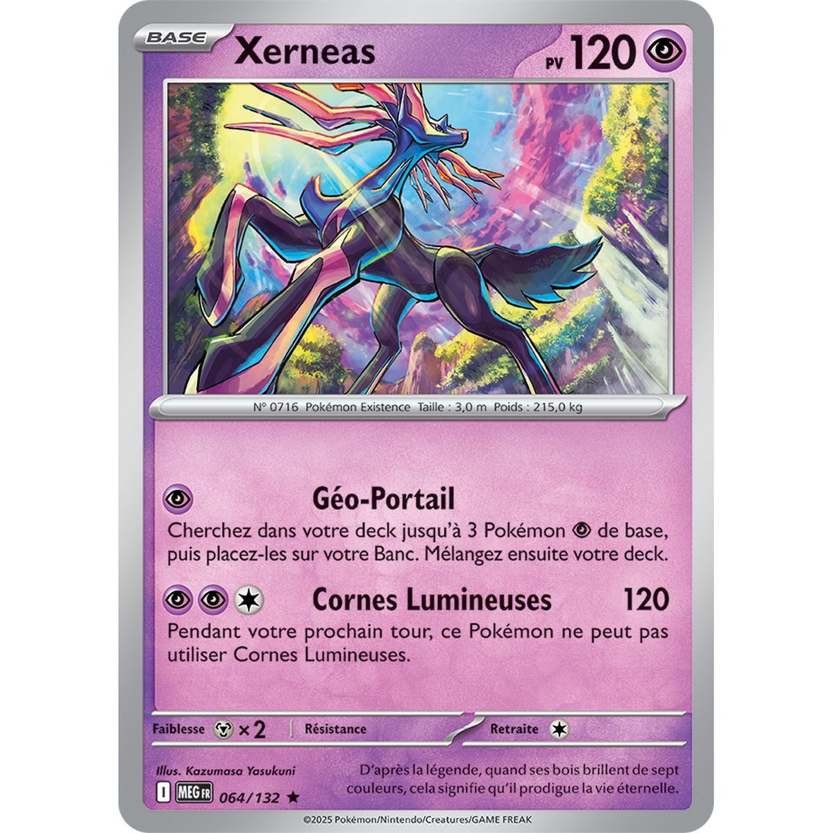 Xerneas – Holo Rare 64/132 – Mega-Entwicklung