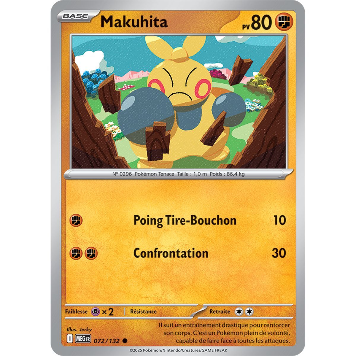 Makuhita – Reverse 72/132 – Mega Evolution