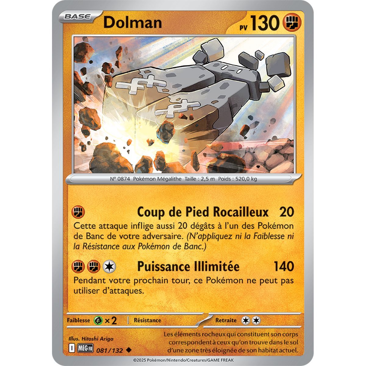 Dolman – Reverse 81/132 – Mega Evolution