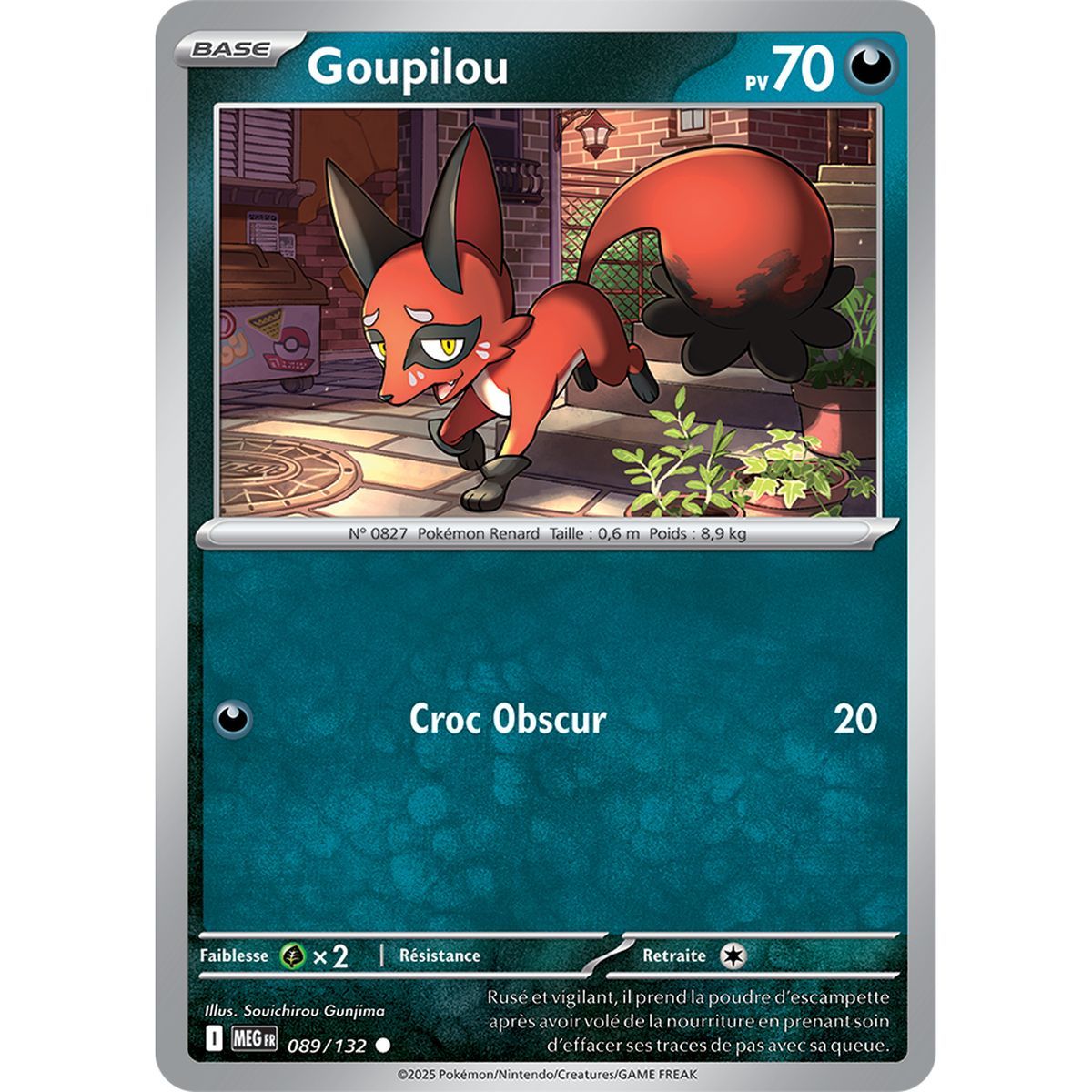 Goupilou – Reverse 89/132 – Mega Evolution