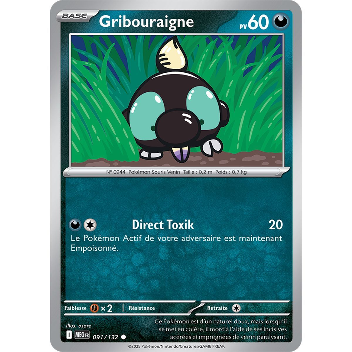 Gribouraigne - Gemeinde 91/132 - Mega-Evolution