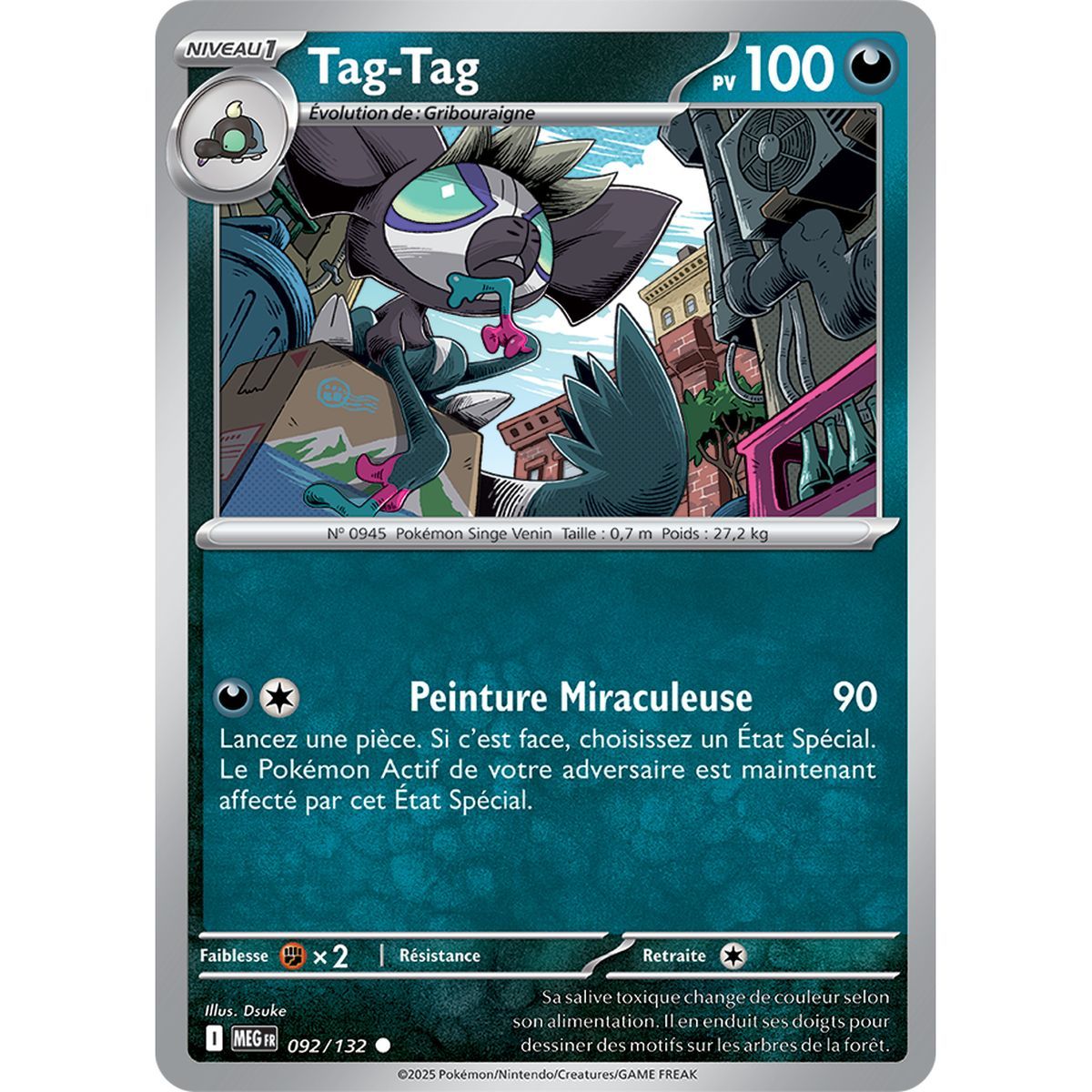 Tag-Tag - Commune 92/132 - Mega-Evolution