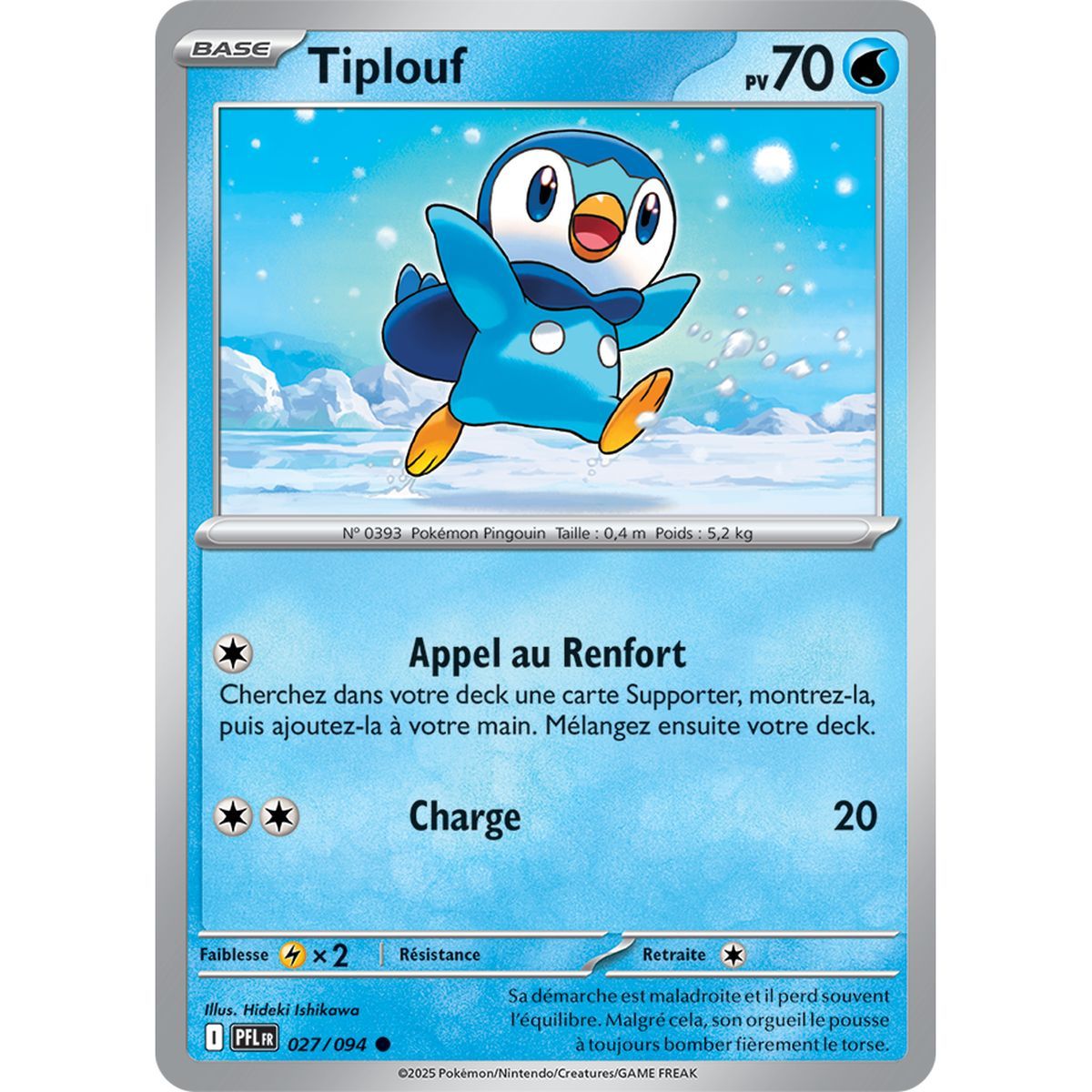 Piplup - Reverse 27/94 - Mega-Entwicklung 2 Phantasmagorische Flammen