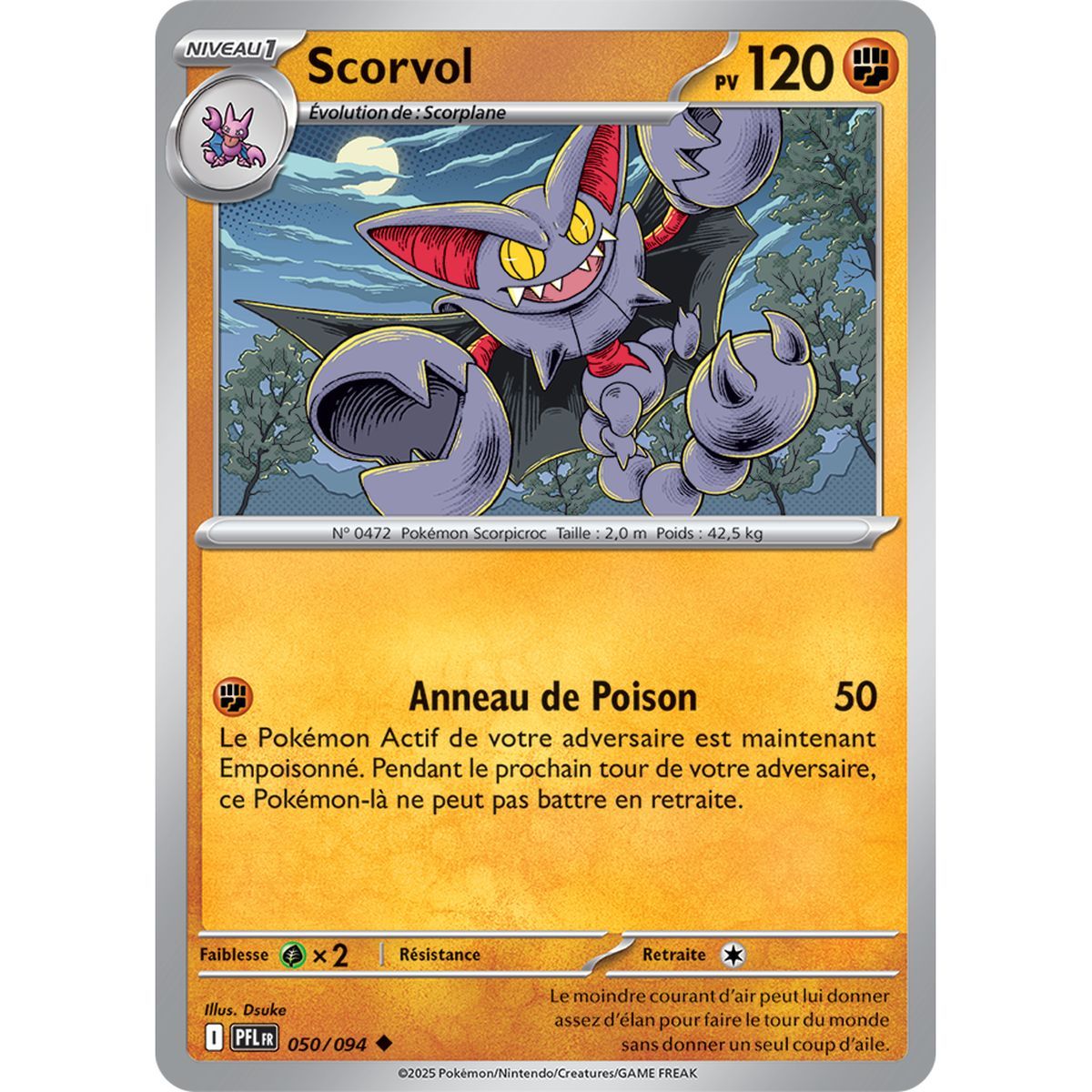 Gliscor – Ungewöhnlich 50/94 – Mega-Entwicklung 2 Phantasmagorische Flammen