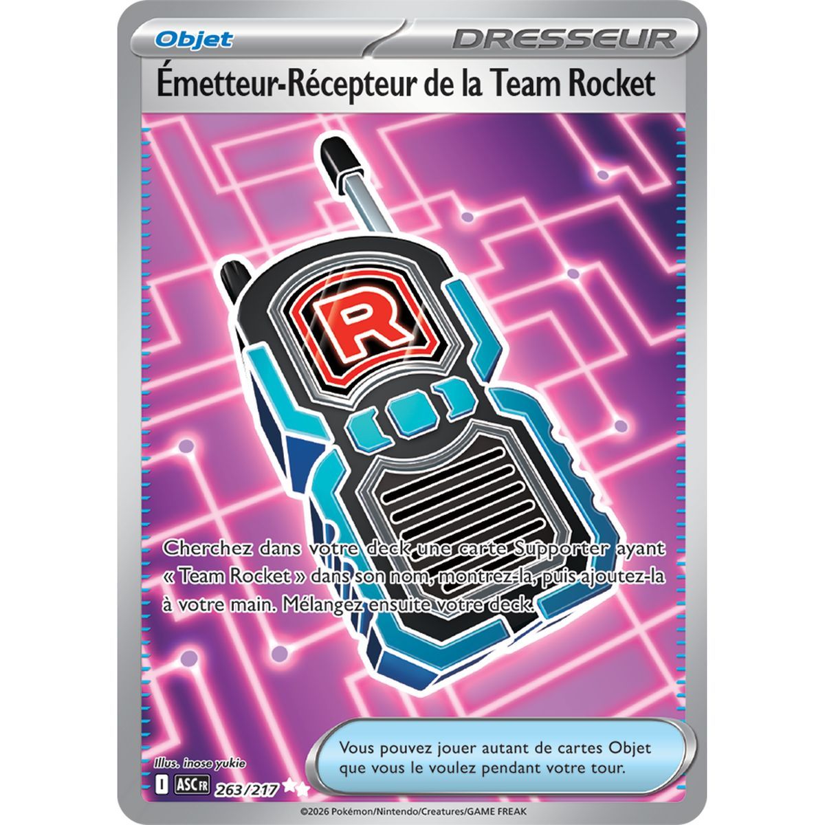 Team Rocket Sender-Empfänger - Ultra Rare 263/217 - ME02.5 - Pokémon - Mega Evolution Transcendent Heroes
