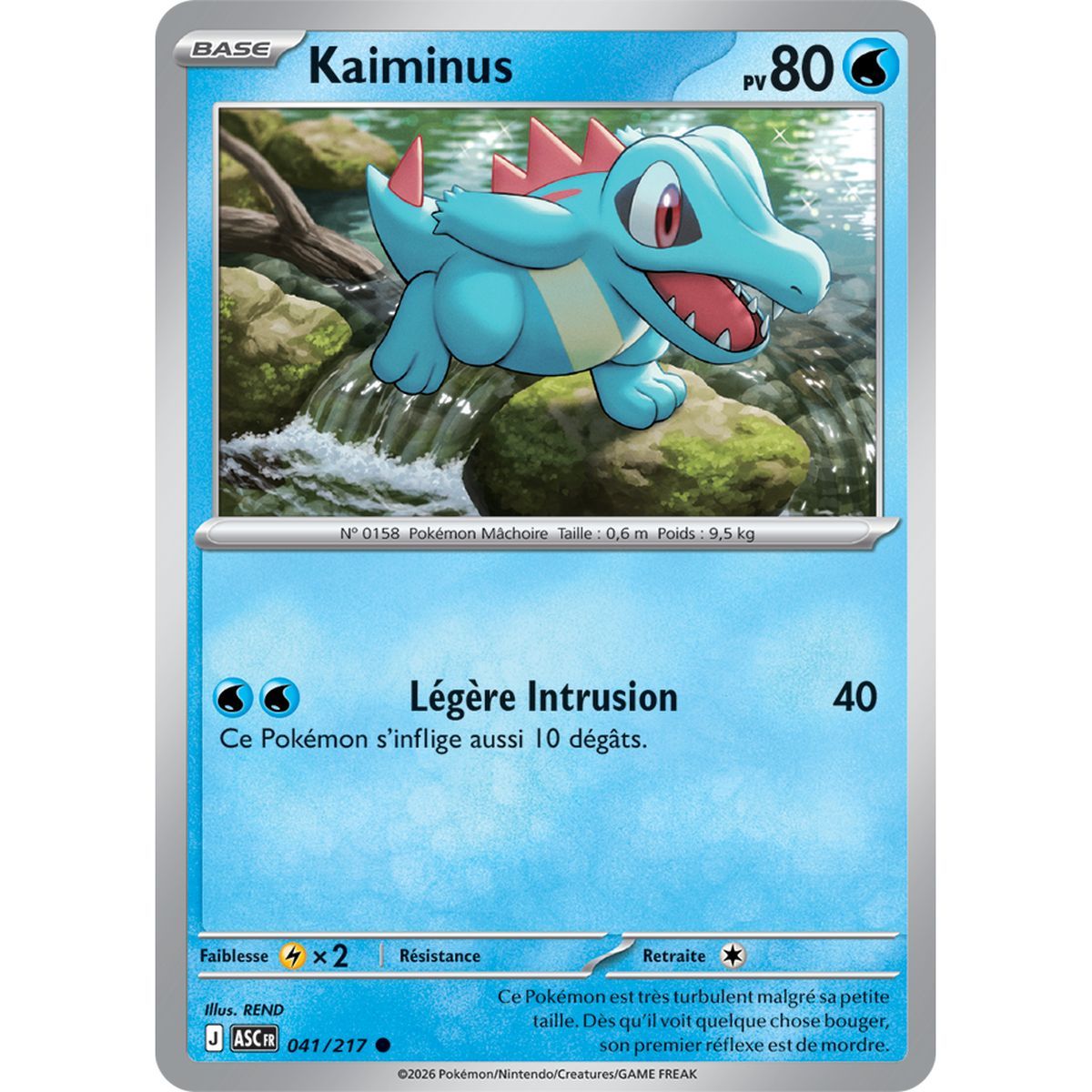 Kaiminus - Umgekehrter Pokéball 41/217 - ME02.5 - Pokémon - Mega-Entwicklung Transzendente Helden