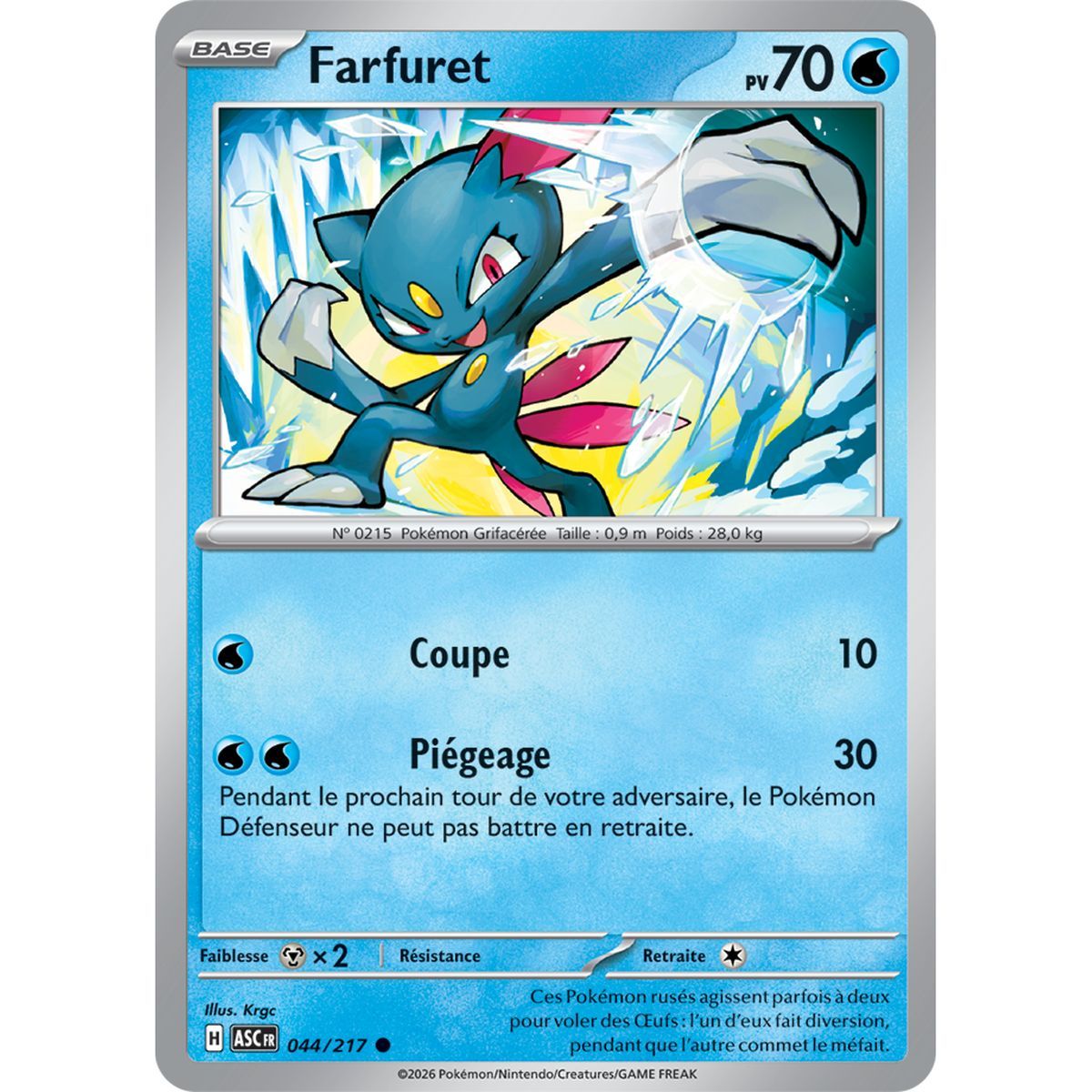 Farfuret - Umgekehrter Pokéball 44/217 - ME02.5 - Pokémon - Mega-Entwicklung Transzendente Helden