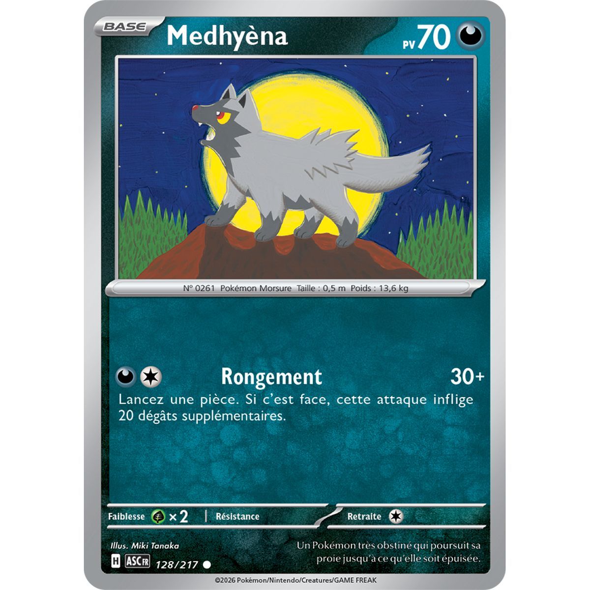 Fiffyen - Umgekehrter Pokéball 128/217 - ME02.5 - Pokémon - Mega-Entwicklung Transzendente Helden