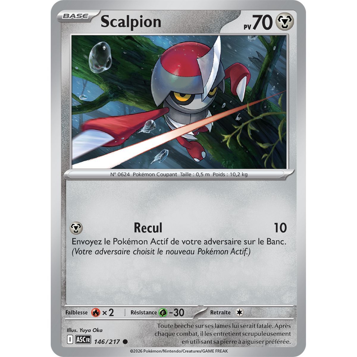 Scalpion - Umgekehrter Pokéball 146/217 - ME02.5 - Pokémon - Mega-Entwicklung Transzendente Helden