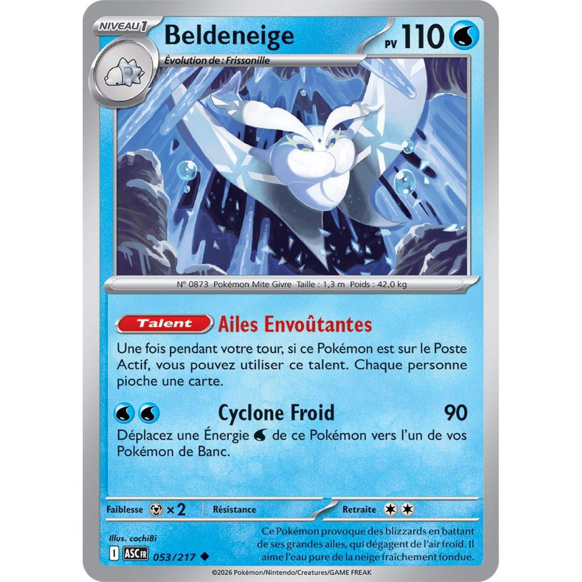 Beldeneige - Umgekehrter Pokéball 53/217 - ME02.5 - Pokémon - Mega-Entwicklung Transzendente Helden