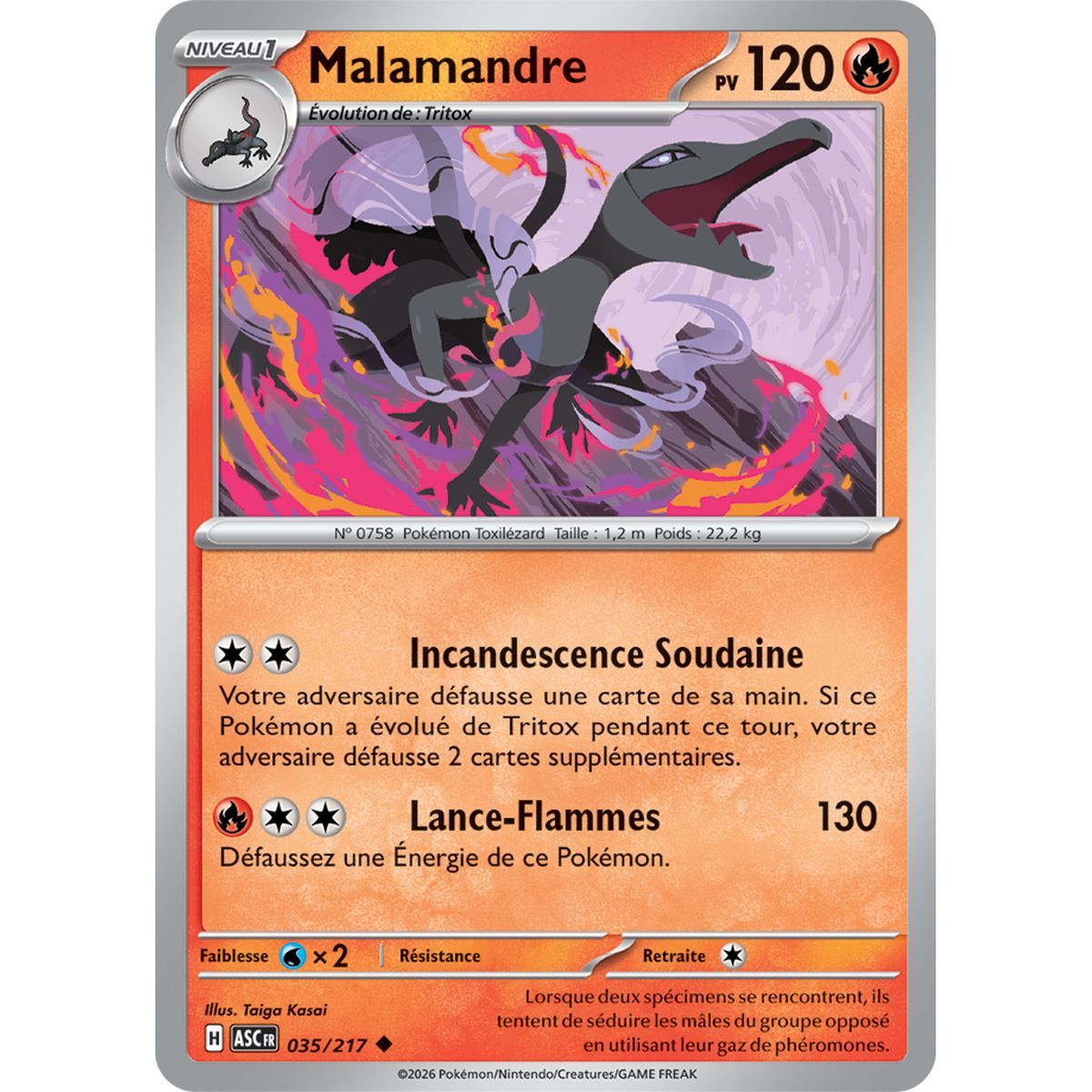 Salazzle – Ungewöhnlich 35/217 – ME02.5 – Pokémon – Mega-Entwicklung Transzendente Helden
