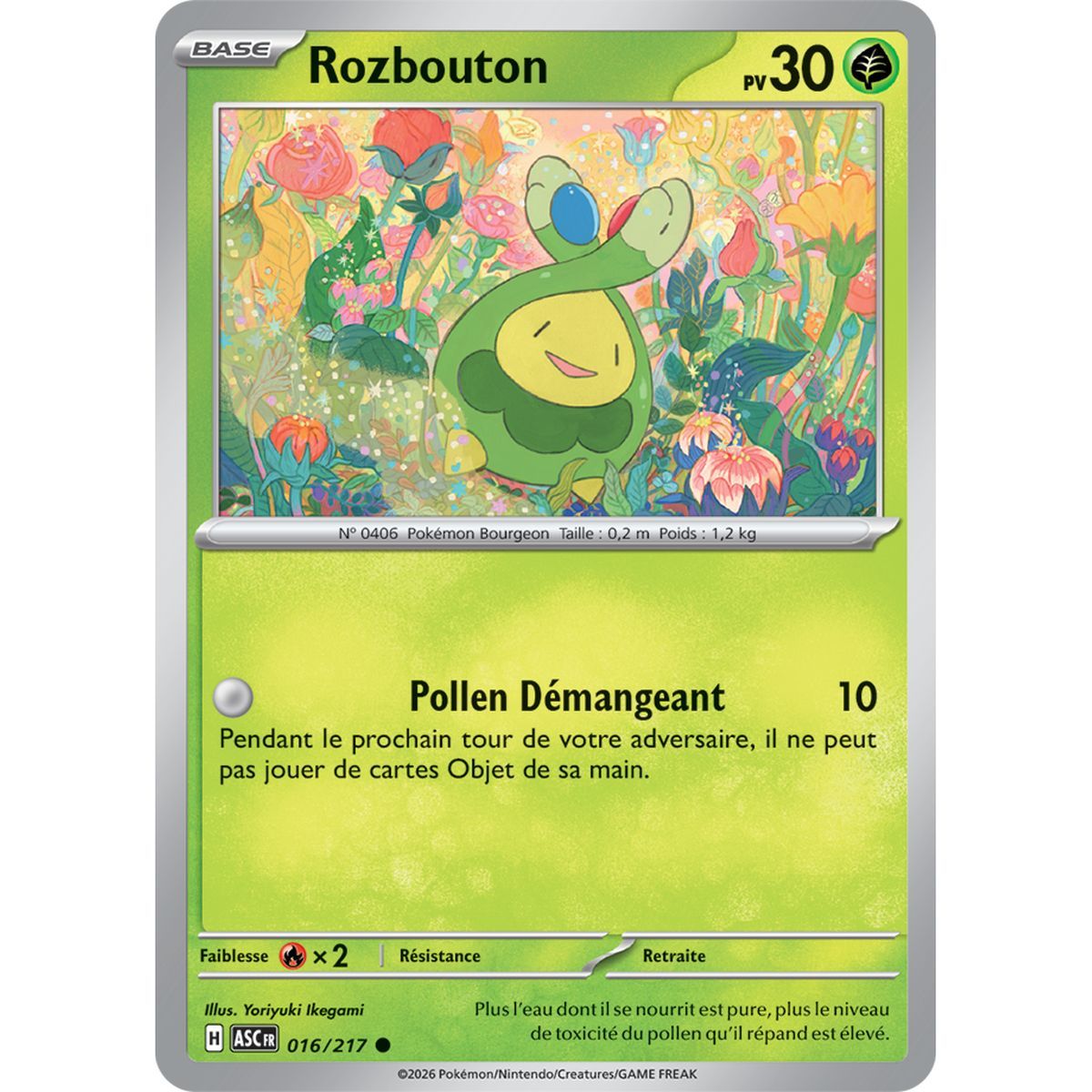 Rozbouton – Häufig 16/217 – ME02.5 – Pokémon – Mega-Entwicklung Transzendente Helden