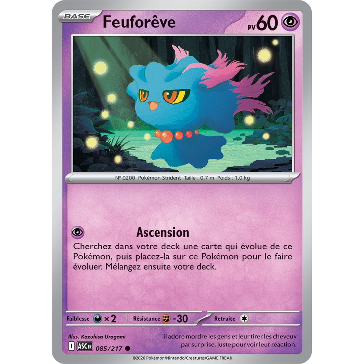 Misdreavus – Häufig 85/217 – ME02.5 – Pokémon – Mega-Entwicklung Transzendente Helden