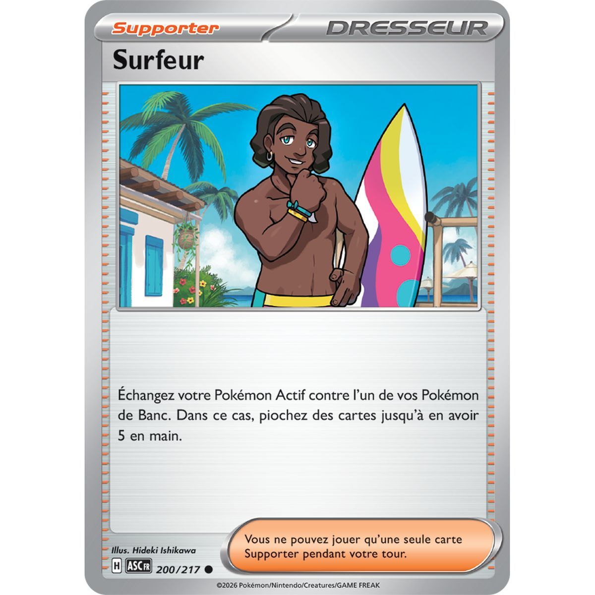 Surfer – Häufig 200/217 – ME02.5 – Pokémon – Mega-Entwicklung Transzendente Helden