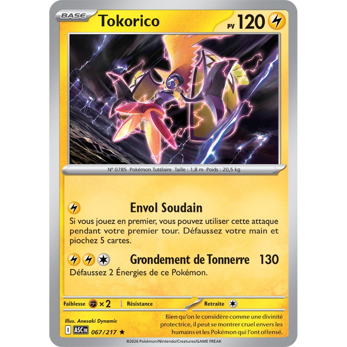Tapu Koko - Reverse 67/217 - ME02.5 - Pokémon - Mega Evolution Transcendent Heroes