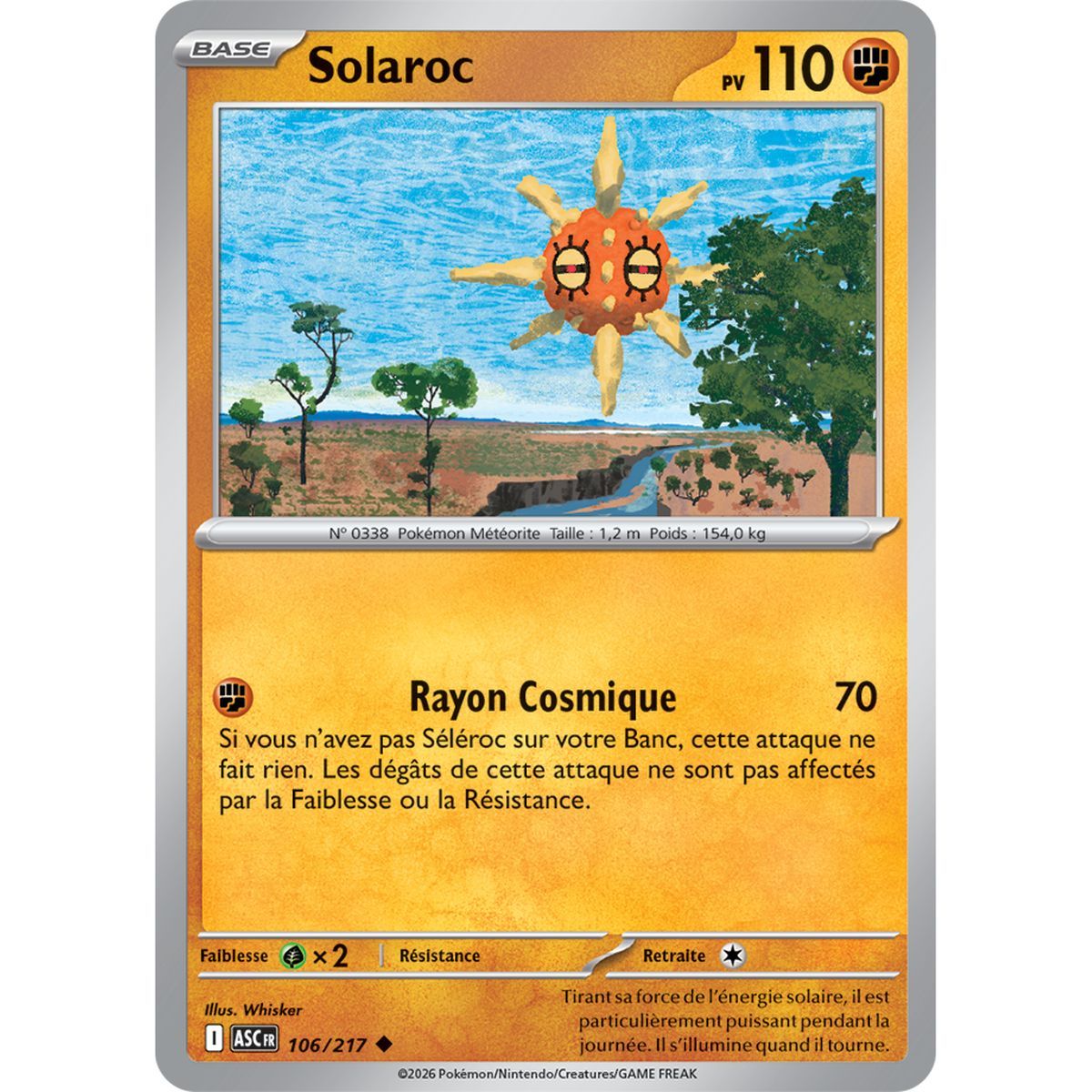Solaroc - Reverse 106/217 - ME02.5 - Pokémon - Mega Evolution Transcendent Heroes