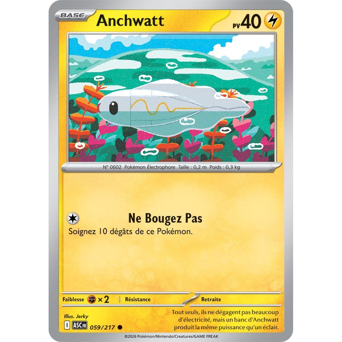 Ankerwatt - Umgekehrt 59/217 - ME02.5 - Pokémon - Mega-Entwicklung Transzendente Helden