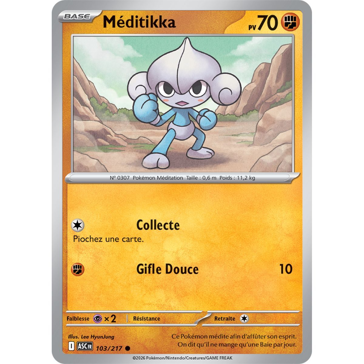 Meditikka – Reverse 103/217 – ME02.5 – Pokémon – Mega Evolution Transcendent Heroes