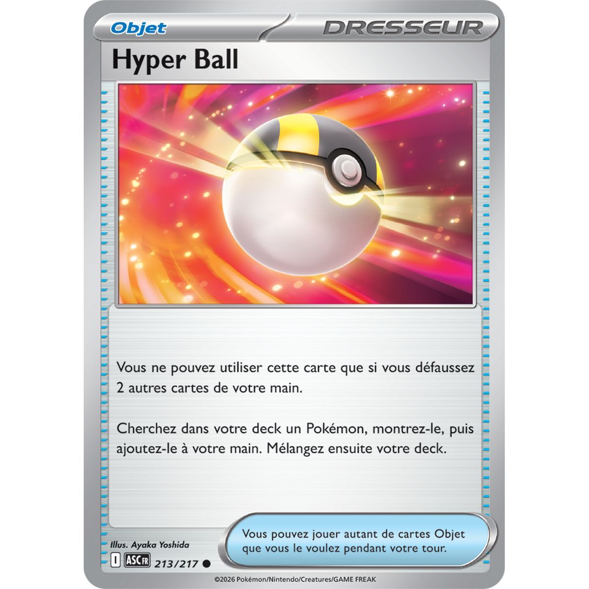 Hyperball - Umgekehrt 213/217 - ME02.5 - Pokémon - Mega-Entwicklung Transzendente Helden