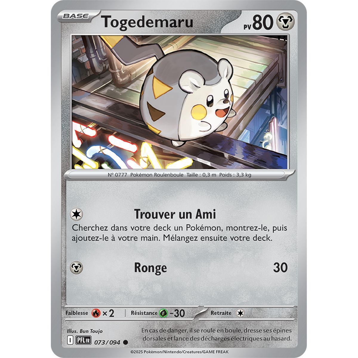 Togedemaru - Reverse 73/94 - Mega-Entwicklung 2 Phantasmagorische Flammen